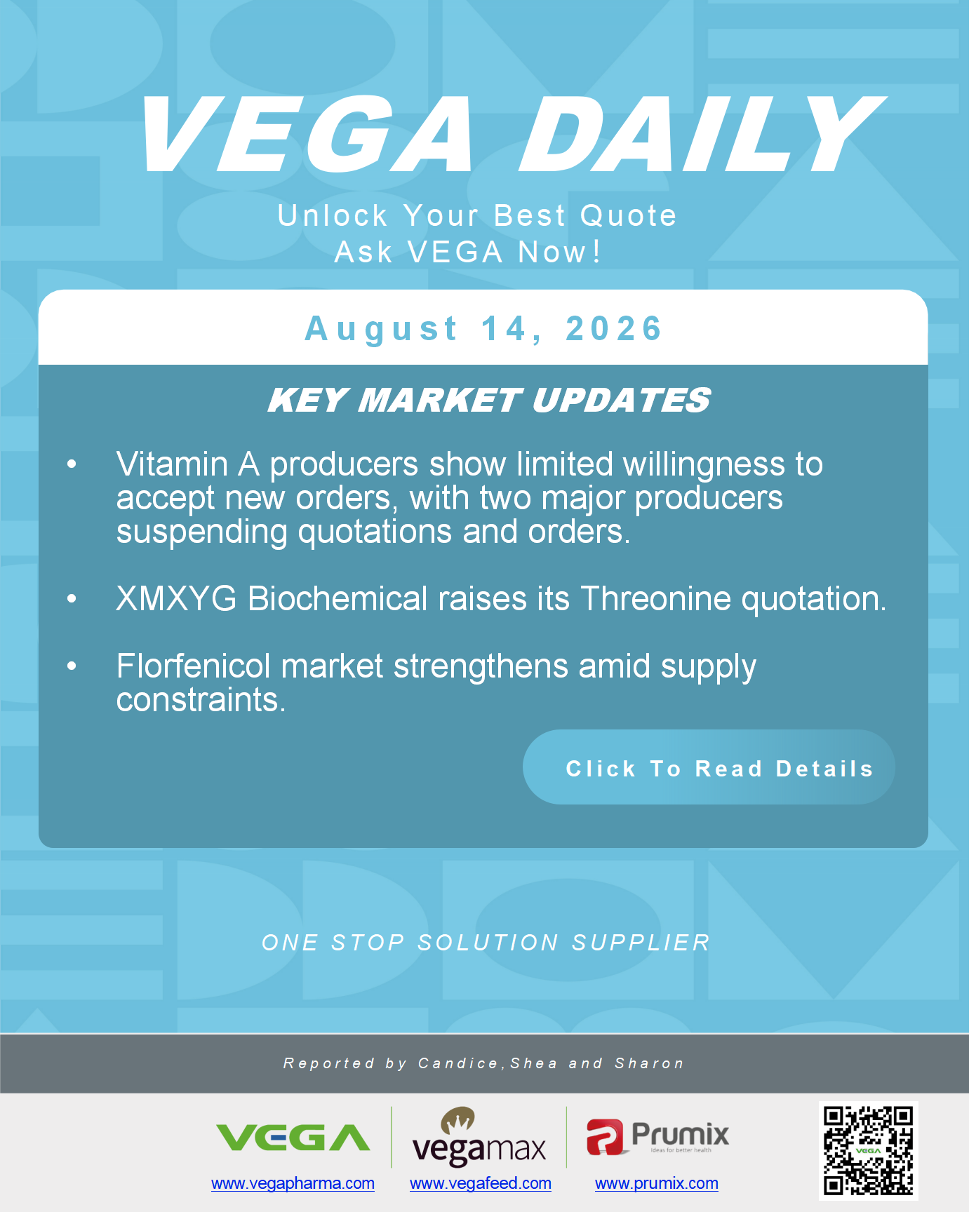 VEGA DAILY 20260814 vitamin a threonine florfenicol.png